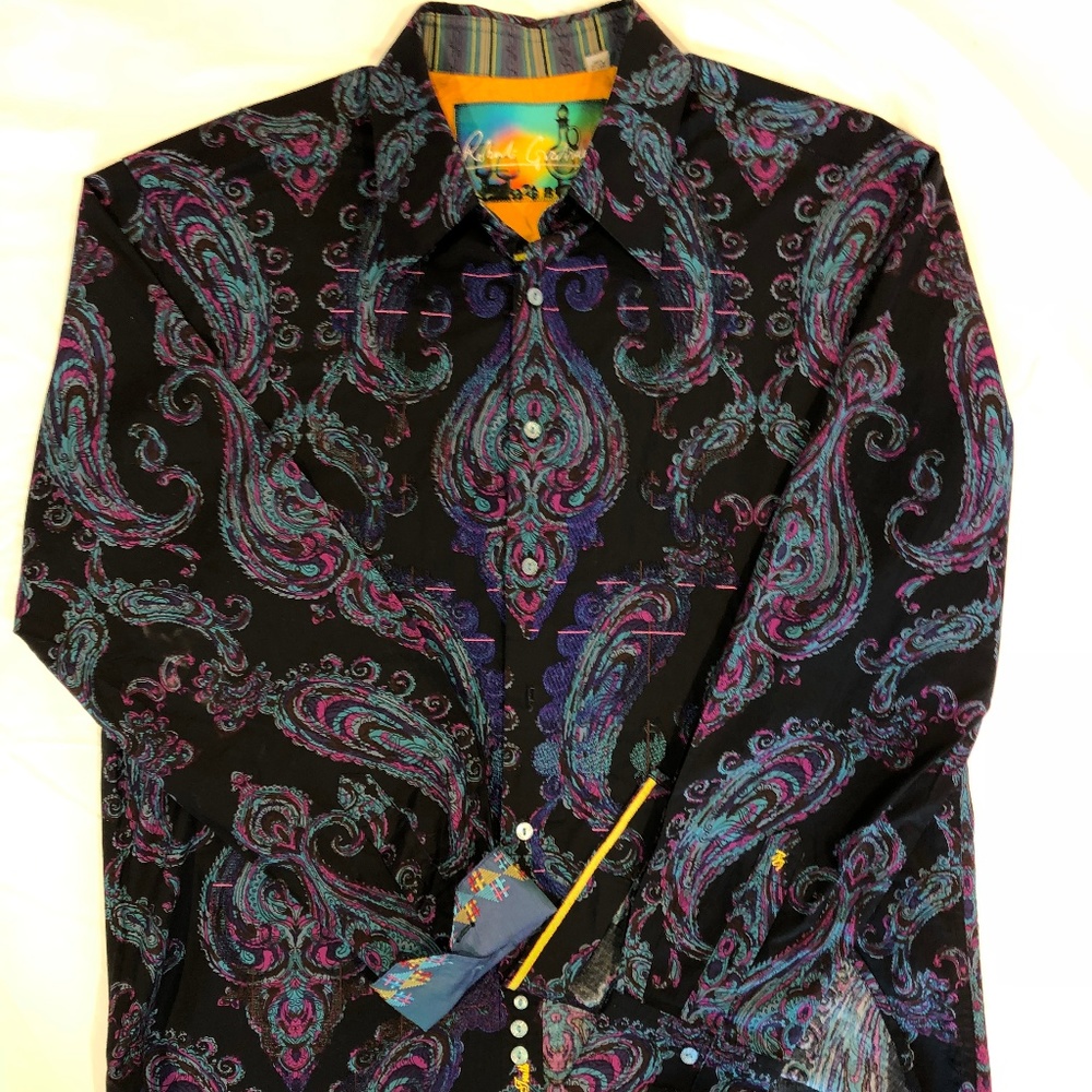 Robert Graham "Royal Paisley" Dress Shirt